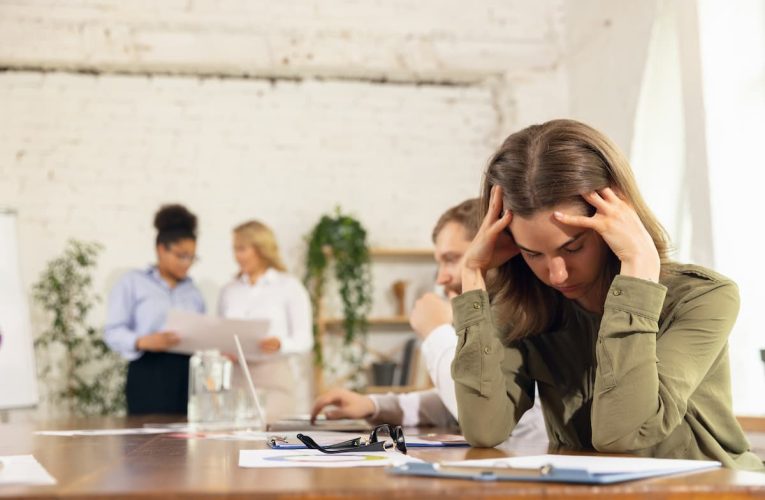 Cómo superar el estrés y la ansiedad en el trabajo